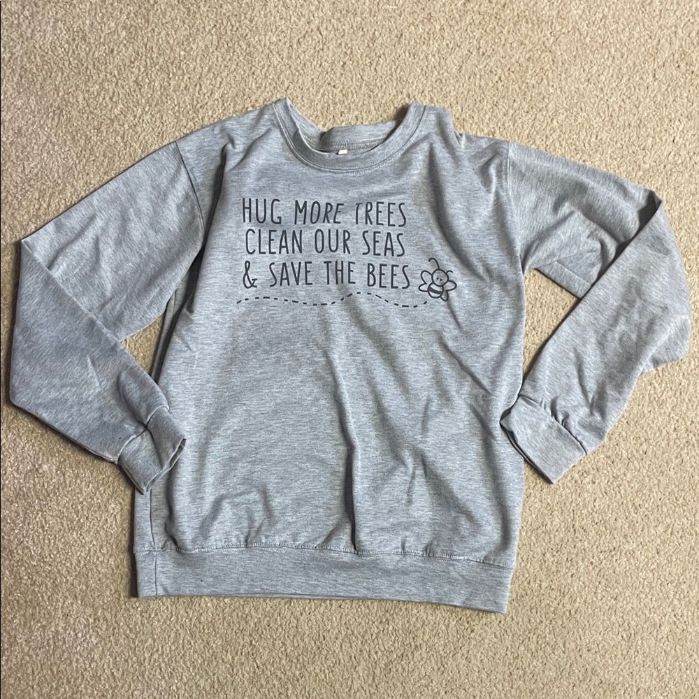 Gray Eco-Friendly Sweatshirt